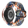 1 pcs Smart Watch Band for Samsung Galaxy Huawei Garmin Gear S2 Classic Vivoactive 3 TicWatch Pro Garmin Forerunner245 Garmin vivoactive4S Weave Bracelet Nylon Elastic Braided Color Combo Replacement miniinthebox