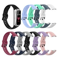 1 pcs Smart Watch Band for Samsung Galaxy Samsung Galaxy Fit SM-R370 galaxy fit SM-R370 Silicone Smartwatch Strap Soft Elastic Breathable Sport Band Replacement Wristband miniinthebox