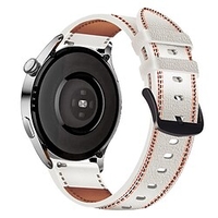 1 pcs Smart Watch Band for Samsung Galaxy Watch 3 45mm,  Watch 46mm Gear S3 Frontier,  Gear S3 Classic 22mm Genuine Leather Smartwatch Strap Luxury Adjustable Breathable Sport Band Replacement miniinthebox