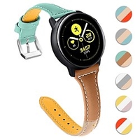 1 pcs Smart Watch Band for Samsung Galaxy Watch 3 45mm,  Watch 46mm Gear S3 Frontier,  Gear S3 Classic 22mm PU Leather Smartwatch Strap Adjustable Classic Clasp Solo Loop Leather Loop Replacement miniinthebox
