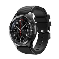 1 pcs Smart Watch Band for Samsung Galaxy Watch 3 45mm,  Watch 46mm Gear S3 Frontier,  Gear S3 Classic Silicone Smartwatch Strap Elastic Breathable Quick Release Sport Band Replacement Wristband miniinthebox