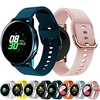 1 pcs Smart Watch Band for Samsung Galaxy Watch 4 Classic Watch 3 Active 2 44mm 42mm 41mm 40mm,  20mm Watch Band Silicone Smartwatch Strap Soft Elastic Breathable Sport Band Classic Buckle Replacement miniinthebox