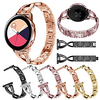 1 pcs Smart Watch Band for Samsung Galaxy Watch 4 Classic Watch 3 Active 2 Gear S3 Frontier 46mm 45mm 44mm 42mm 41mm 40mm,  22mm 20mm Watch Band Jewelry Design Business Band Metal Band Stainless Steel miniinthebox