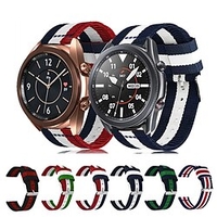 1 pcs Smart Watch Band for Samsung Galaxy Watch 4 Classic Watch 3 Active 2 Gear S3 Frontier 46mm 45mm 44mm 42mm 41mm 40mm,  22mm 20mm Watch Band Nylon Smartwatch Strap Breathable Sport Band miniinthebox