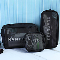 1 pcs Storage Bags Polyester Home Black miniinthebox