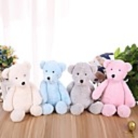 1 pcs Stuffed Animal Plush Toys Plush Dolls Stuffed Animal Plush Toy Bear Teddy Bear Animals Cute Cotton / Polyester Imaginative Play,  Stocking,  Great Birthday Gifts Party Favor Supplies All Kids