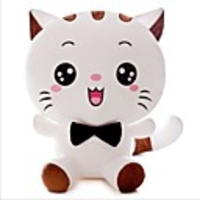 1 pcs Stuffed Animal Plush Toys Plush Dolls Stuffed Animal Plush Toy Cat Eye Adorable Lovely Cotton / Polyester Imaginative Play,  Stocking,  Great Birthday Gifts Party Favor Supplies All Teen