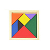 1 pcs Tangram Jigsaw Puzzle Wooden Puzzle Wooden Model Educational Toy DIY Classic Kid