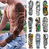 1 pcs Temporary Tattoos Water Resistant / Waterproof / Safety / Creative Face / Body / Hand Water-Transfer Sticker Body Painting Colors