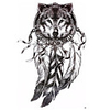 1 pcs Temporary Tattoos Waterproof / 3D Face / Hand / Leg Paper Tattoo Stickers