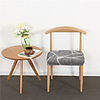1 Piece Dining Chair Seat Covers,  Stretch Fitted Dining Room Upholstered Chair Seat Cushion Cover,  Removable Washable Furniture Protector Slipcovers