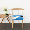1 Piece Dining Chair Seat Covers,  Stretch Fitted Dining Room Upholstered Chair Seat Cushion Cover,  Removable Washable Furniture Protector Slipcovers