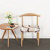 1 Piece Dining Chair Seat Covers,  Stretch Fitted Dining Room Upholstered Chair Seat Cushion Cover,  Removable Washable Furniture Protector Slipcovers