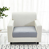 1 Piece Easy-Going Stretch Cushion Cover Sofa Cushion Furniture Protector Sofa Seat Cover Sofa Slipcover Sofa Cover Jacquard Weave Soft Flexibility with Elastic Bottom