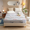 1-Piece Fitted Sheet Deep Pocket Cotton Animal Kissing Gourami Printed Soft Skin Comfortable Without Pillowcases/Pillow Shams miniinthebox