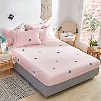 1-Piece Fitted Sheet Deep Pocket Cotton Dandelion Printed Soft Skin Comfortable Without Pillowcases/Pillow Shams miniinthebox