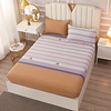 1-Piece Fitted Sheet Deep Pocket Cotton Simple Stripe Byron Style Printed Soft Skin Comfortable Without Pillowcases/Pillow Shams miniinthebox