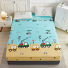 1-Piece Fitted Sheet Deep Pocket Cotton Truck Car Printed Soft Skin Comfortable Without Pillowcases/Pillow Shams miniinthebox