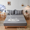 1-Piece Fitted Sheet Deep Pocket Cotton Waterproof Plain Printed Soft Skin Comfortable Without Pillowcases/Pillow Shams miniinthebox