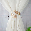 1 Piece Modern Style Metal Leaf Curtain Buckle Decorative Draperies Holdback miniinthebox