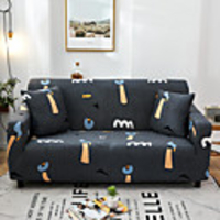 1-Piece Sofa Cover Couch Cover Furniture Protector Soft Stretch Slipcover Spandex Jacquard Fabric Super Fit for 1~4 Cushion Couch and L Shape Sofa, Easy to Install(1 Free Cushion Cover)