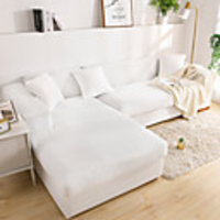 1-Piece Sofa Cover Couch Cover Furniture Protector Soft Stretch Slipcover Spandex Jacquard Fabric Super Fit for 1~4 Cushion Couch and L Shape Sofa, Easy to Install(1 Free Cushion Cover)