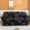 1-Piece Sofa Cover Couch Cover Furniture Protector Soft Stretch Sofa Slipcover Spandex Jacquard Fabric Super Fit for 1~4 Cushion Couch and L Shape Sofa, Easy to Install
