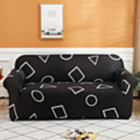 1-Piece Sofa Cover Couch Cover Furniture Protector Soft Stretch Sofa Slipcover Spandex Jacquard Fabric Super Fit for 1~4 Cushion Couch and L Shape Sofa, Easy to Install