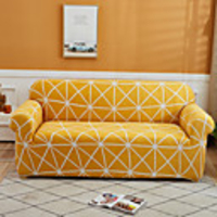 1-Piece Sofa Cover Couch Cover Furniture Protector Soft Stretch Sofa Slipcover Spandex Jacquard Fabric Super Fit for 1~4 Cushion Couch and L Shape Sofa, Easy to Install