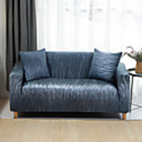 1-Piece Sofa Cover Couch Cover Furniture Protector Soft Stretch Sofa Slipcover Spandex Jacquard Fabric Super Fit for 1~4 Cushion Couch and L Shape Sofa, Easy to Install