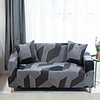 1-Piece Sofa Cover Couch Cover Furniture Protector Soft Stretch Sofa Slipcover Spandex Jacquard Fabric Super Fit for 1~4 Cushion Couch and L Shape Sofa, Easy to Install