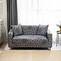 1-Piece Sofa Cover Couch Cover Furniture Protector Soft Stretch Sofa Slipcover Spandex Jacquard Fabric Super Fit for 1~4 Cushion Couch and L Shape Sofa, Easy to Install