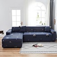 1-Piece Sofa Cover Couch Cover Furniture Protector Soft Stretch Sofa Slipcover Spandex Jacquard Fabric Super Fit for 1~4 Cushion Couch and L Shape Sofa, Easy to Install
