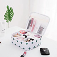 1 Piece Toiletry Bag Cosmetic Bag Large Capacity Portable Outdoor Travel Storage Traveling Terylene Nylon Oxford Gift For Unisex 24 18 9 cm