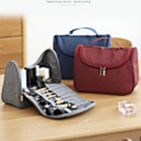 1 Piece Travel Bag Travel Tote Travel Toiletry Bag Multifunctional Portable Travel Storage Luggage Accessory Traveling Oxford Cloth Terylene Gift For Unisex 271515 cm