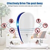 1 Set EU Ultrasonic Pest Repeller Plug In Electronic Repellent Mouse Spider Mosquito Deworming Household Insect Repellent Dropship