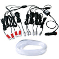 1 Set 10 In 1 Universal Car Ambient Light Car Interior Lighting Decoration Lights Night Lights 12V