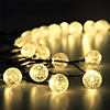 1 set LED Lantern Solar Light String Outdoor String Lights 15m 100 Light Bubble Ball Outdoor Waterproof Light Garden Decoration Light