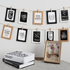 1 Set Of 10pcs 5-inch Hanging Paper Photo Frames And Photo Walls miniinthebox