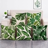 1 Set of 5 Pcs Green Leaf Botanical Series Throw Pillow Covers Modern Decorative Throw Pillow Case Cushion Case for Room Bedroom Room Sofa Chair Car Outdoor Cushion for Sofa Couch Bed Chair Green miniinthebox