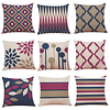 1 Set of 9 pcs Modern Geometry Series Decorative Linen Throw Pillow Cover Home Sofa Decorative miniinthebox