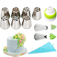1 set Stainless Steel A Grade ABS Eco-friendly Everyday Use Cake Molds Bakeware tools