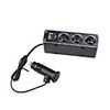 1 to 3 Car Cigarette Lighter Power Spliter With USB