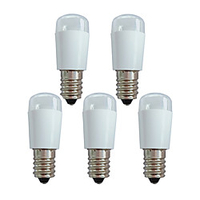1 W 5pcs 50 lm LED Globe Bulbs E14 6 LED Beads Decorative SMD 3014 180-240 V White miniinthebox
