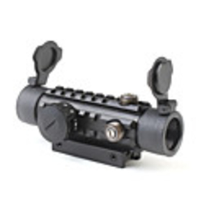 1 x 30 Reflex Laser Sight Rifle Scope (Red Green Laser Configurable)