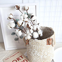 10 Cotton Dead Branches Simulation Flower Desktop Decoration 53cm miniinthebox
