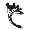 10-in-1 Multifunctional Charger for iphone/ipod and More (Black)