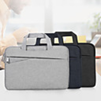 10 Inch Laptop / 11.6 Inch Laptop / 12 Inch Laptop Sleeve / Briefcase Handbags / Tablet Cases Polyester Solid Colored / Plain for Men for Women for Business Office Waterpoof Shock Proof