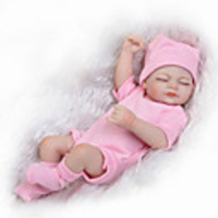 10 inch Reborn Doll Reborn Toddler Doll Baby Boy Baby Girl lifelike Handmade Cute Kids / Teen Natural Skin Tone Full Body Silicone MT234 with Clothes and Accessories for Girls