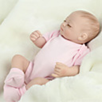 10 inch Reborn Doll Reborn Toddler Doll Baby Boy Baby Girl Safety Gift Cute Full Body Silicone with Clothes and Accessories for Girls